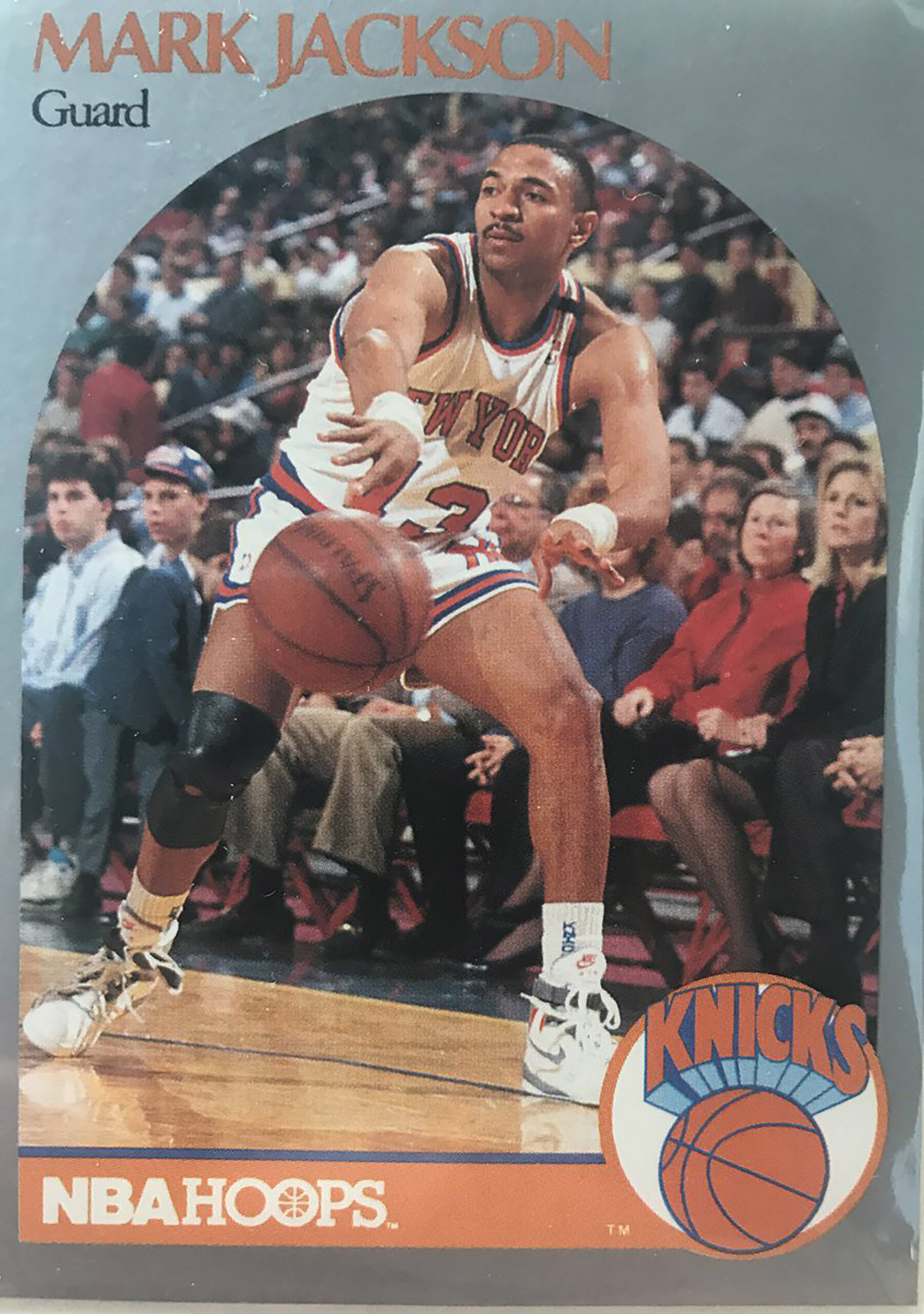 Cromo Mark Jackson Menéndez NBA Hoops 1990-91